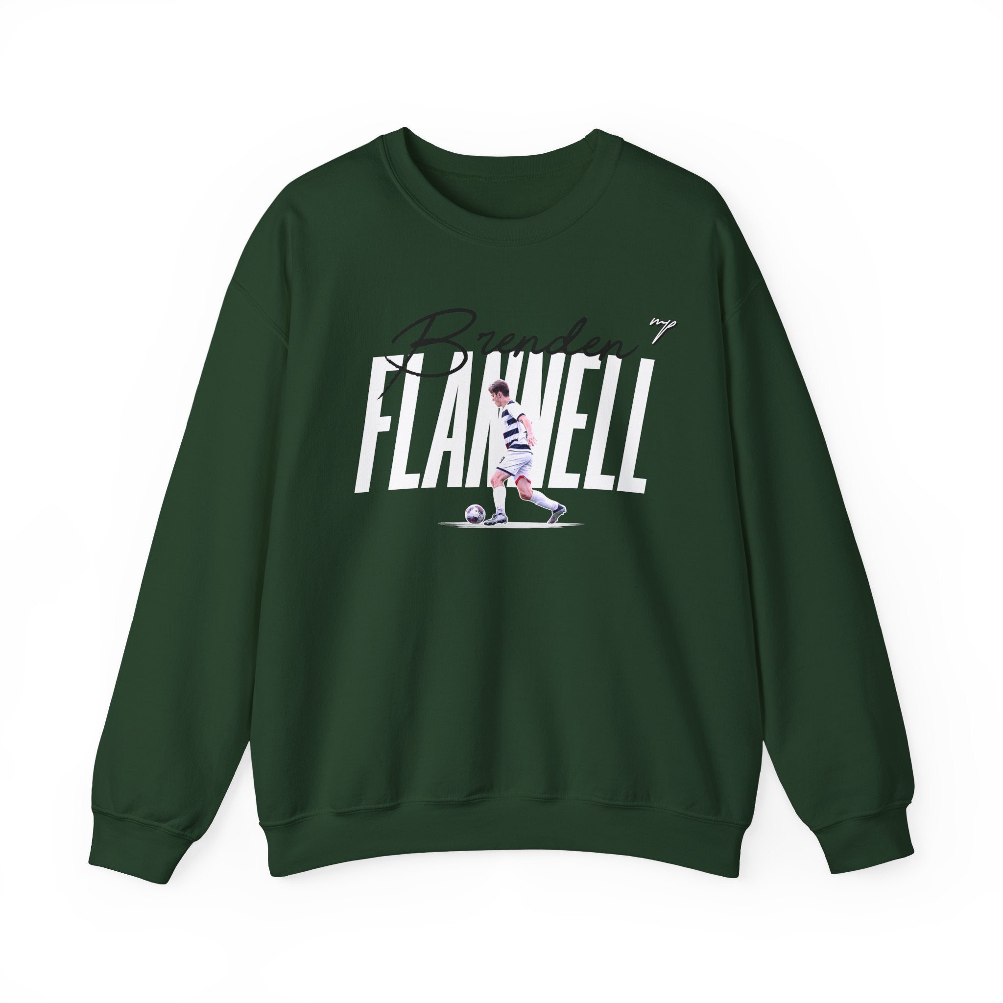 Brenden Flannell Crewneck