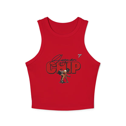 Chip Guzman Women's Micro Rib Racer Tank Top