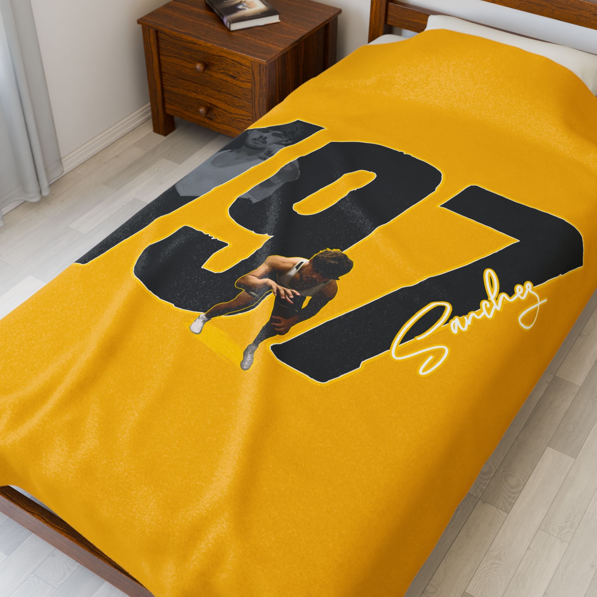 Josef Sanchez Velveteen Plush Blanket
