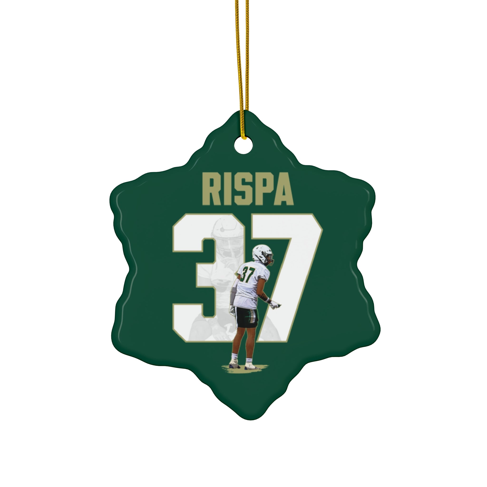 Nickolas Rispa Ceramic Ornament