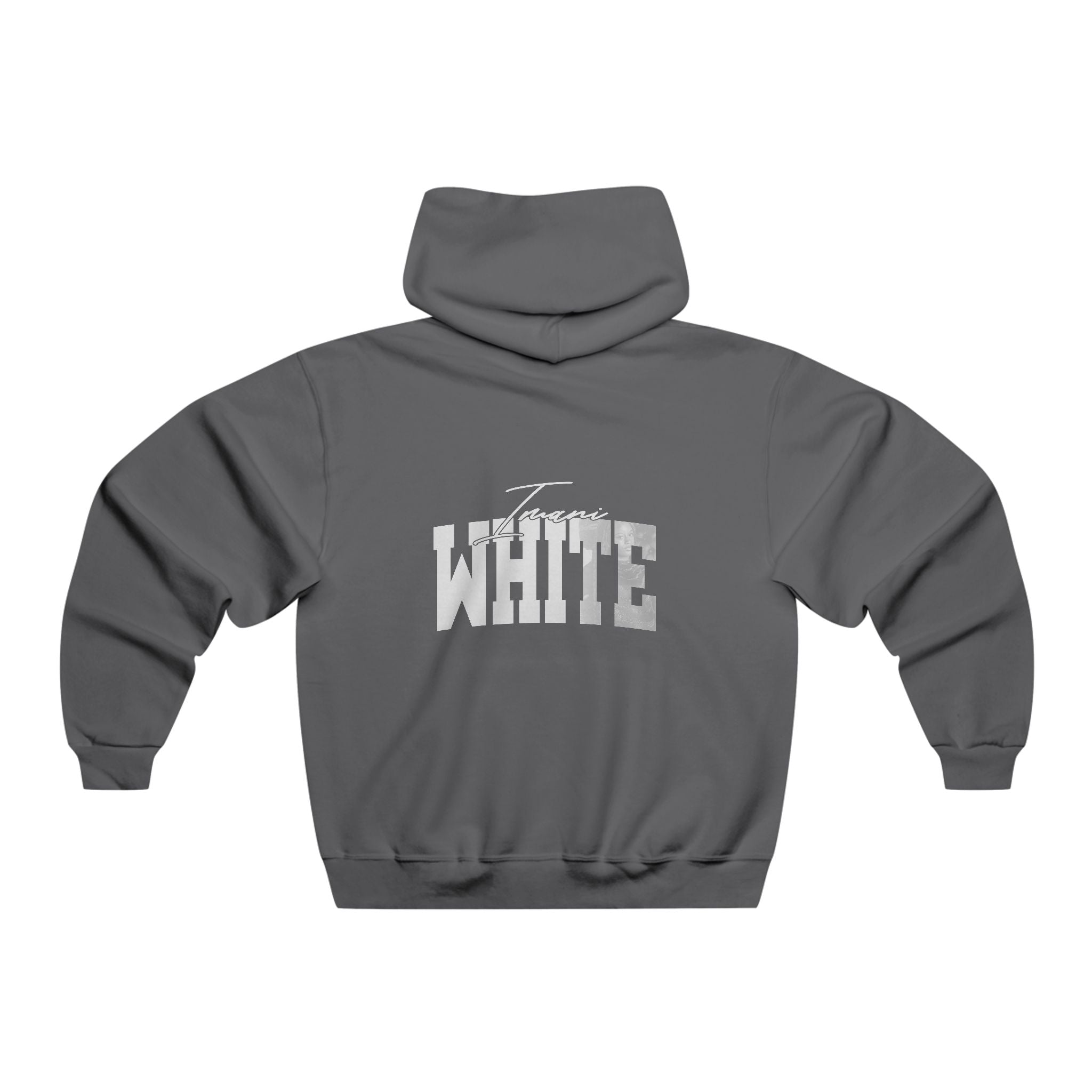 Imani White Vintage Hoodie