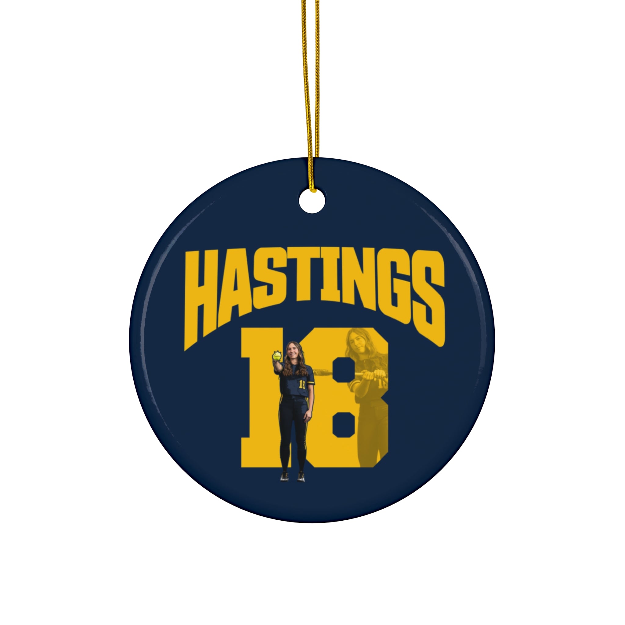 Sydney Hastings Ceramic Ornament