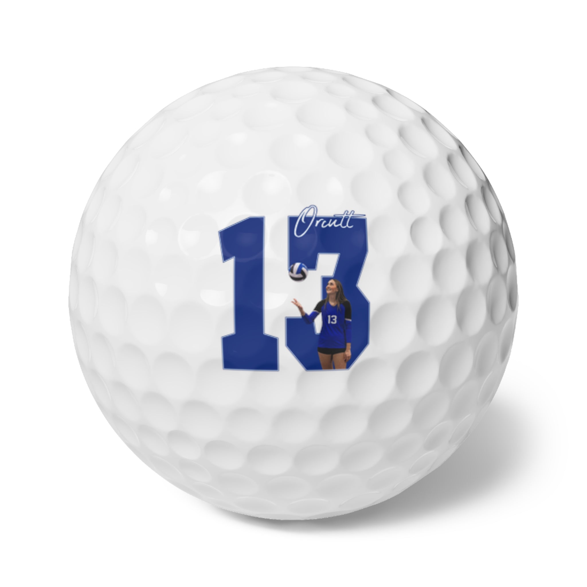 Jenness Orcutt Golf Balls, 6pc