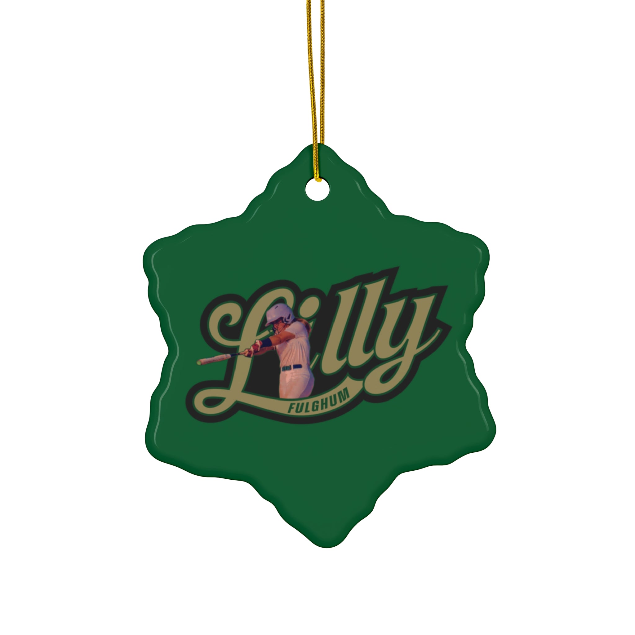 Lilly Fulghum Ceramic Ornament