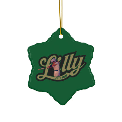Lilly Fulghum Ceramic Ornament