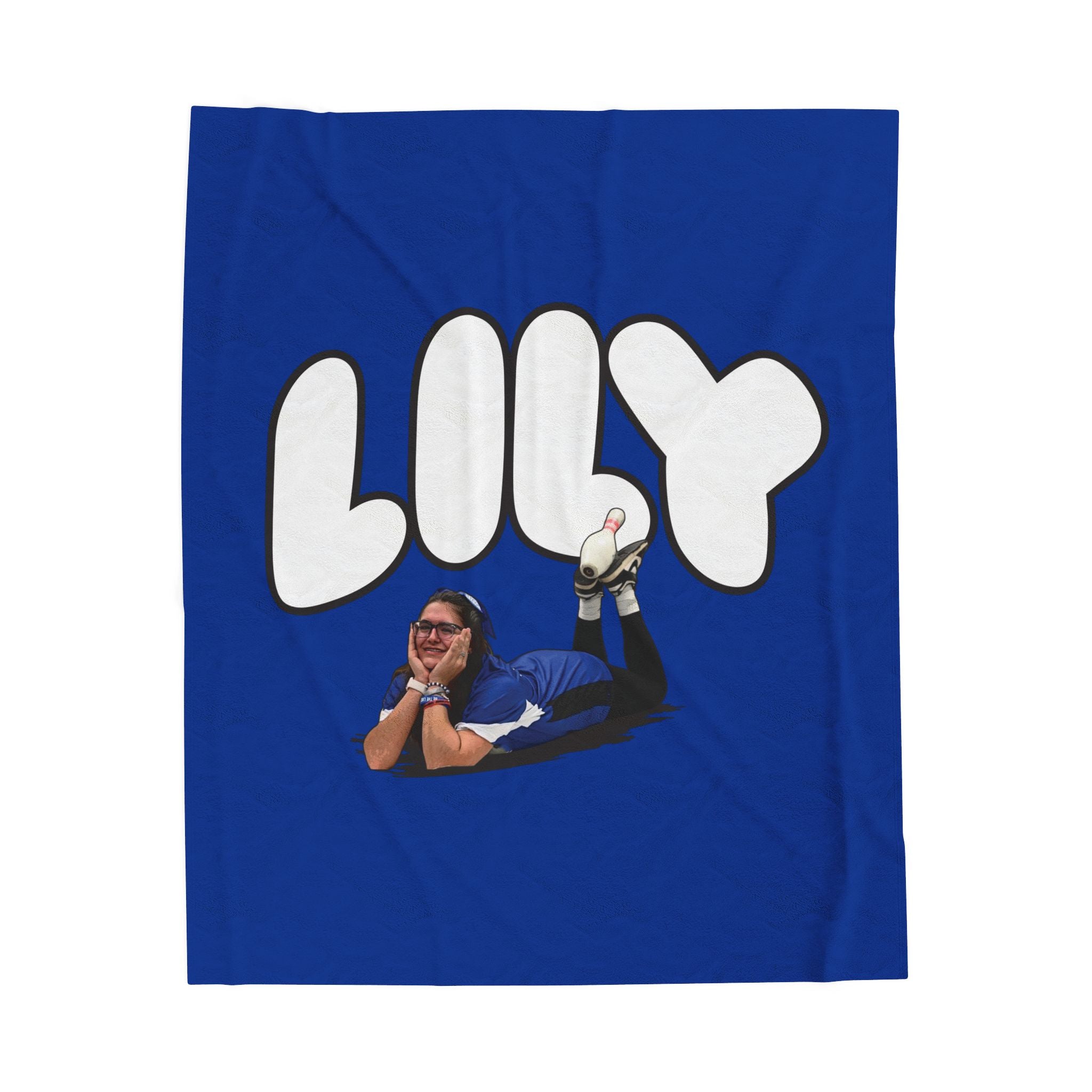 Lily Robinson Velveteen Plush Blanket