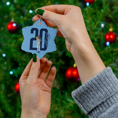 Catie Boggs Ceramic Ornament