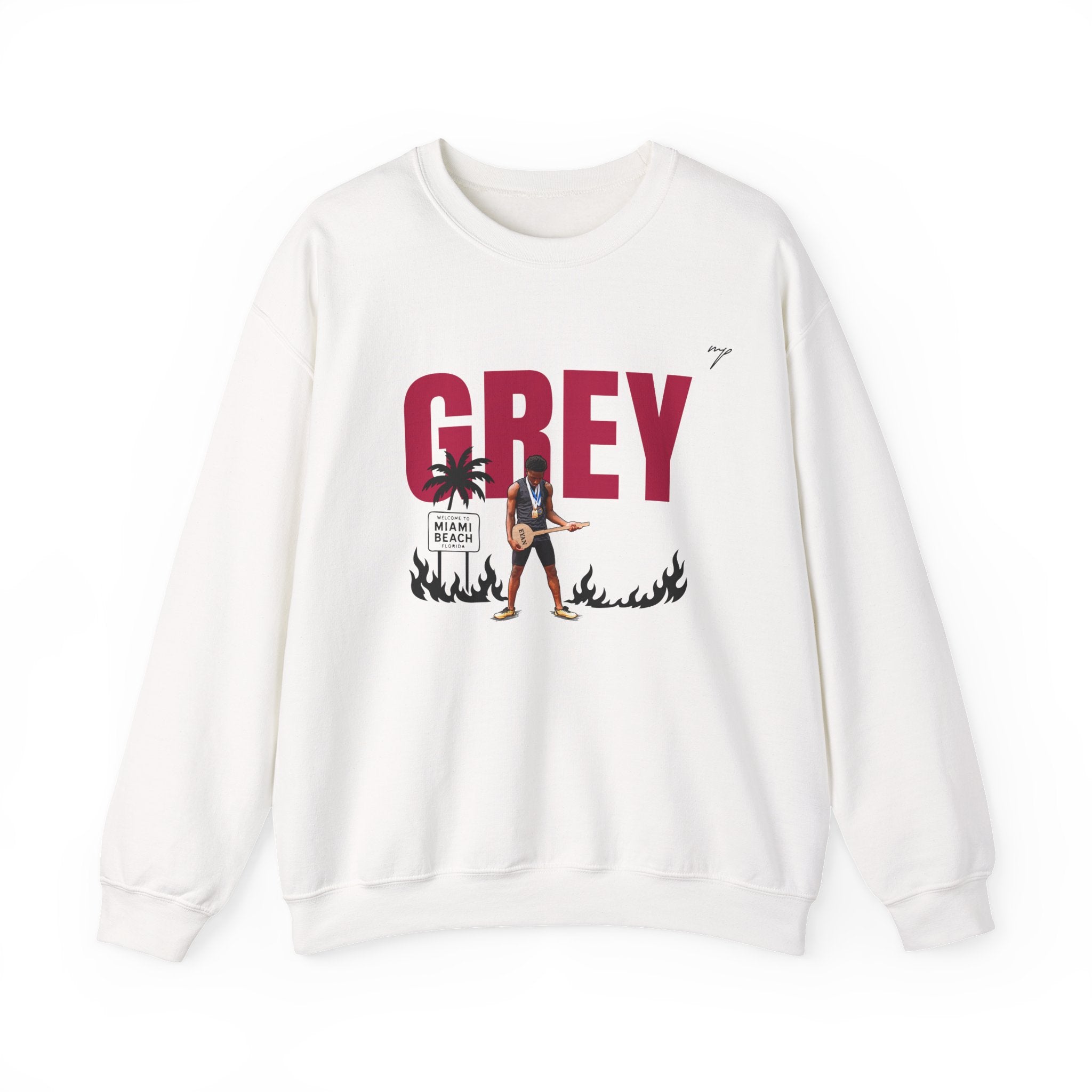 Eyan Grey Crewneck