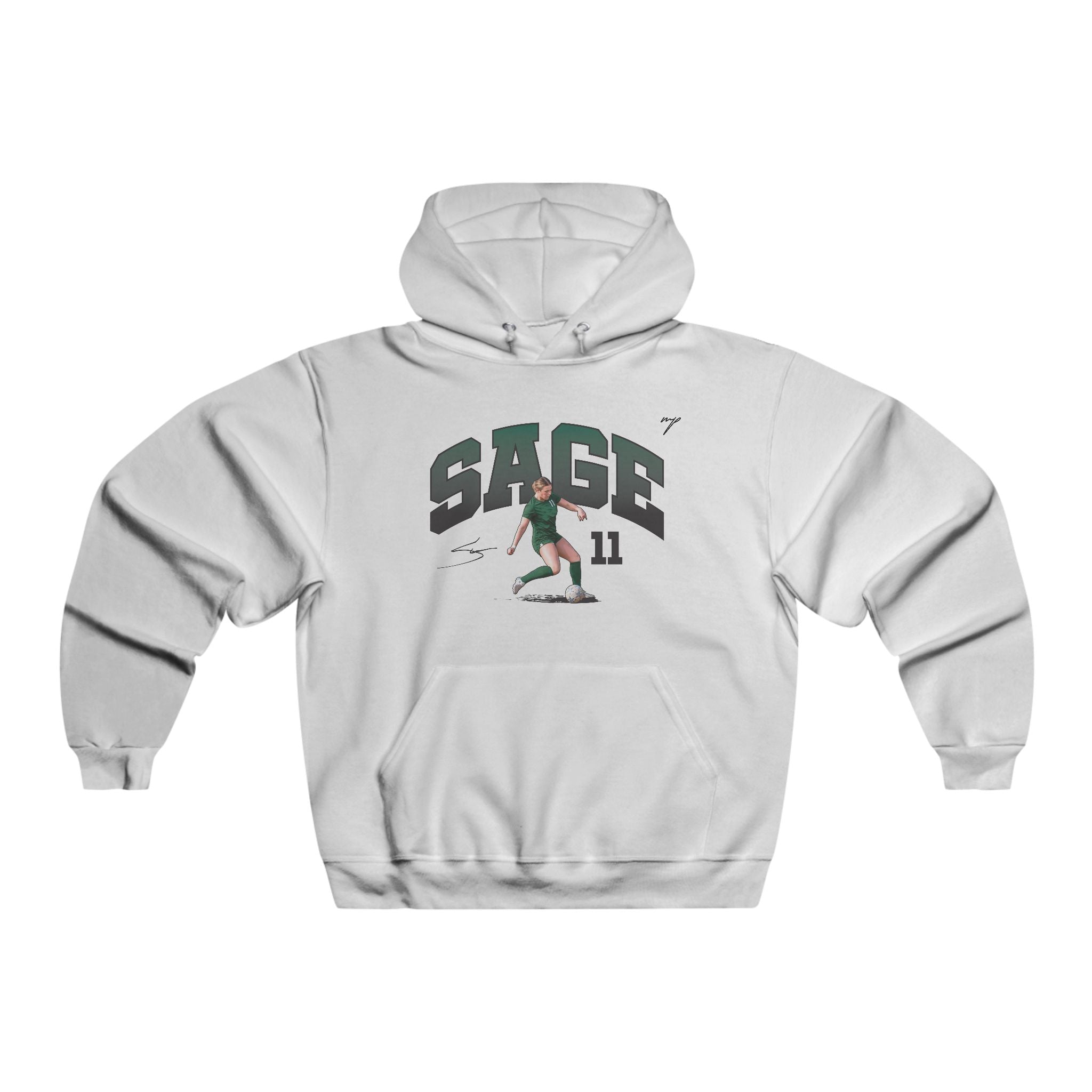 Sage Seaman Vintage Hoodie