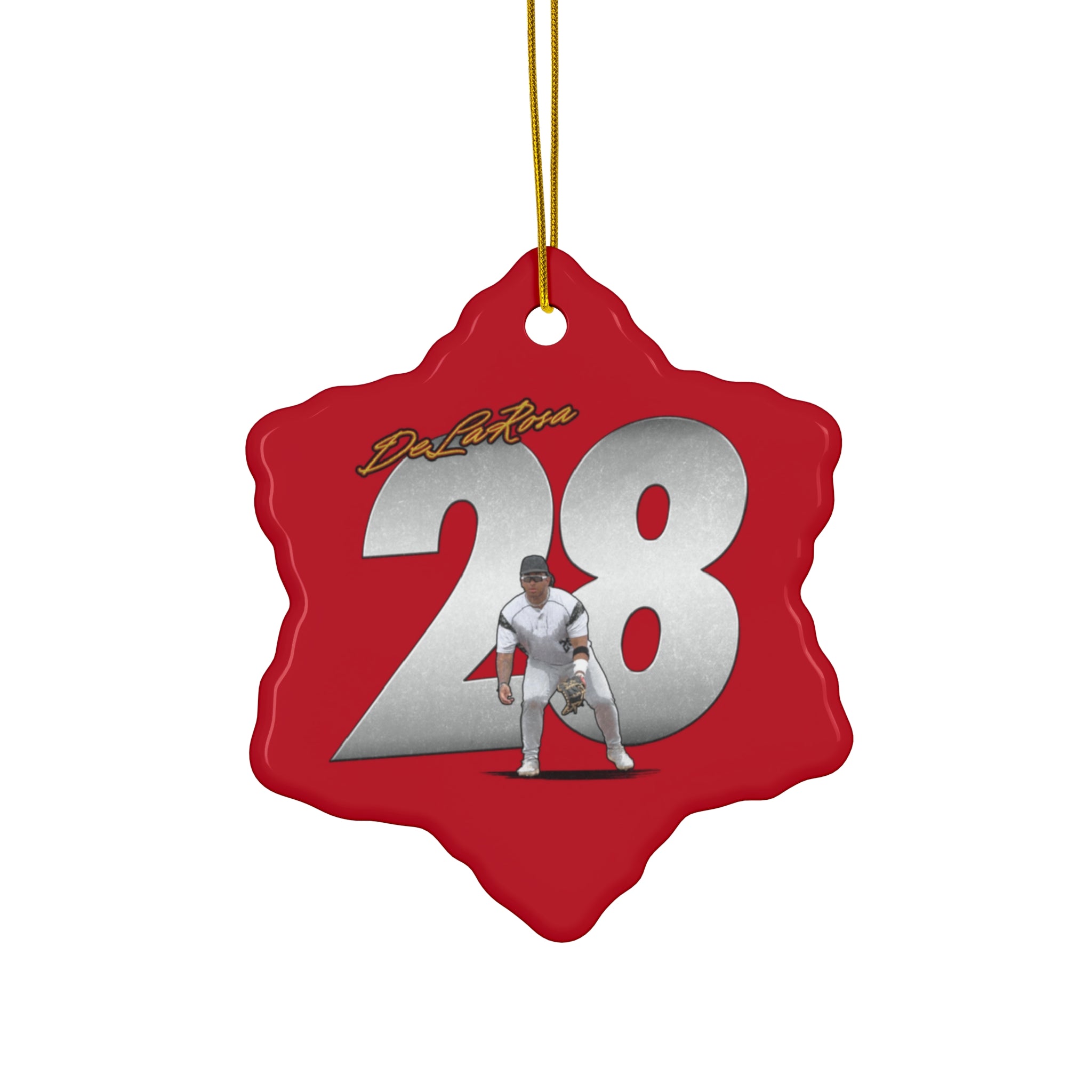 Brandon De La Rosa Ceramic Ornament