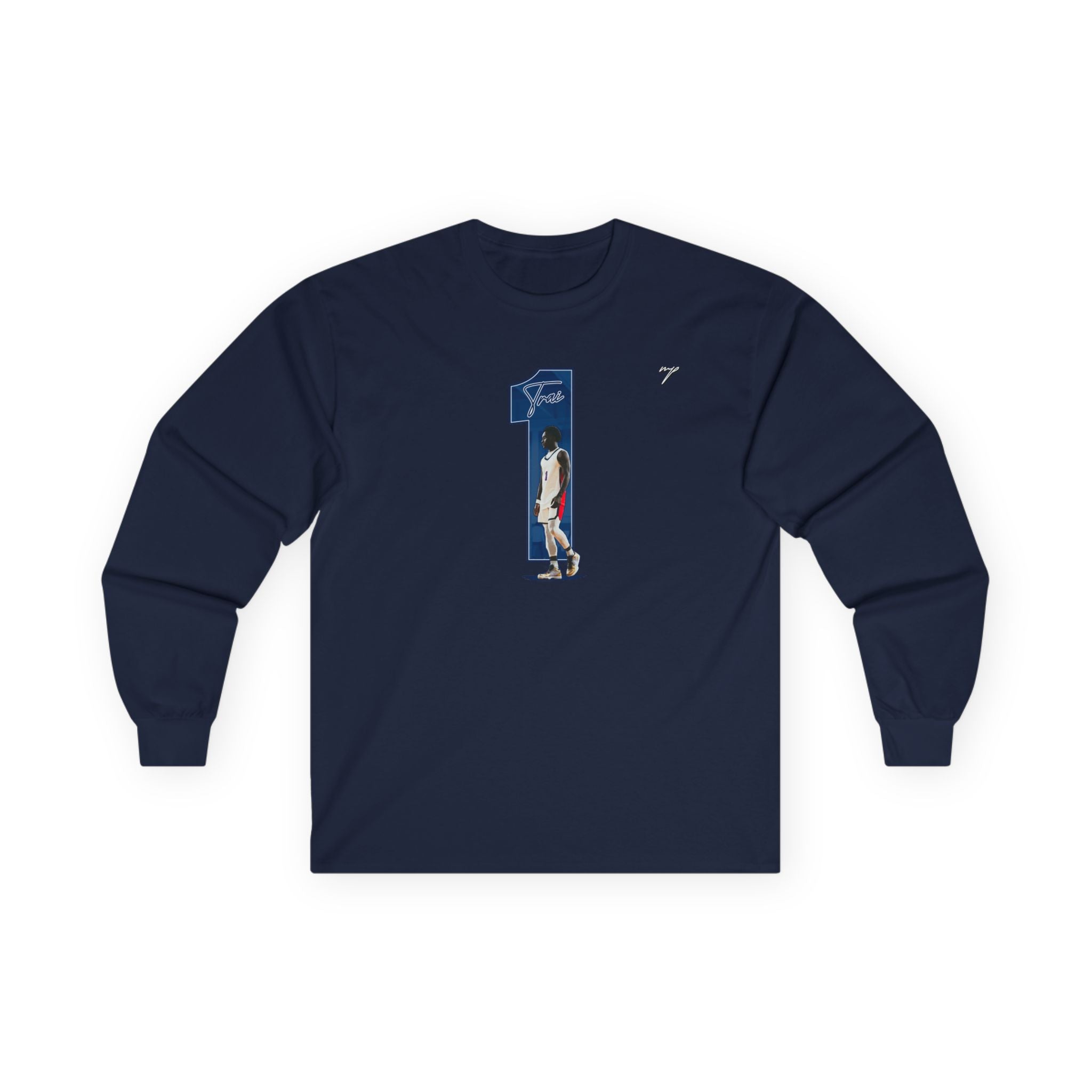 Montraivis White Long Sleeve Tee
