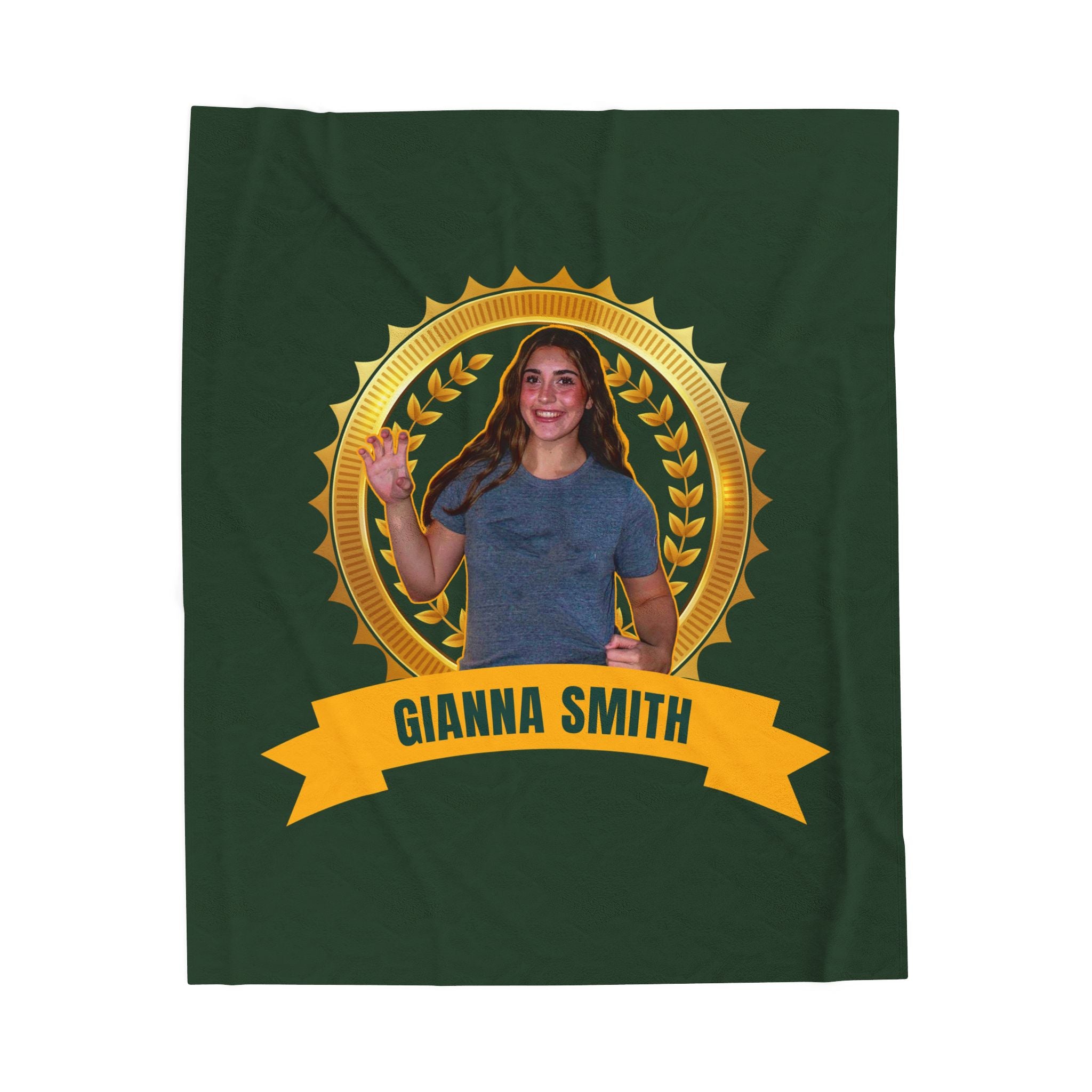 Gianna Smith Velveteen Plush Blanket