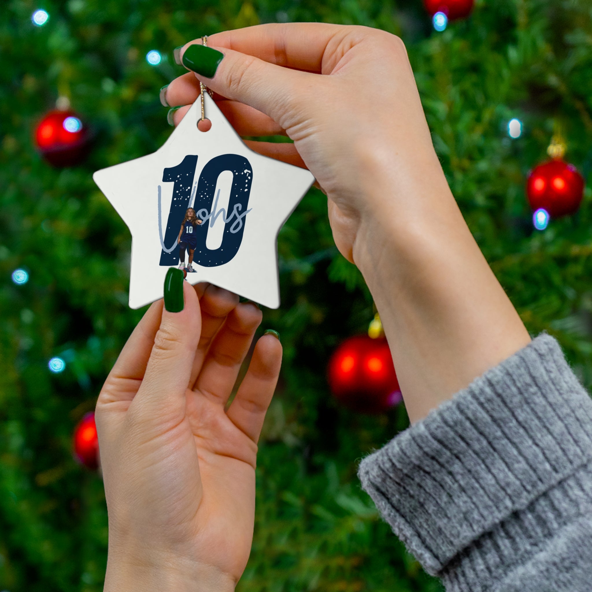 Vanessa Vohs Ceramic Ornament