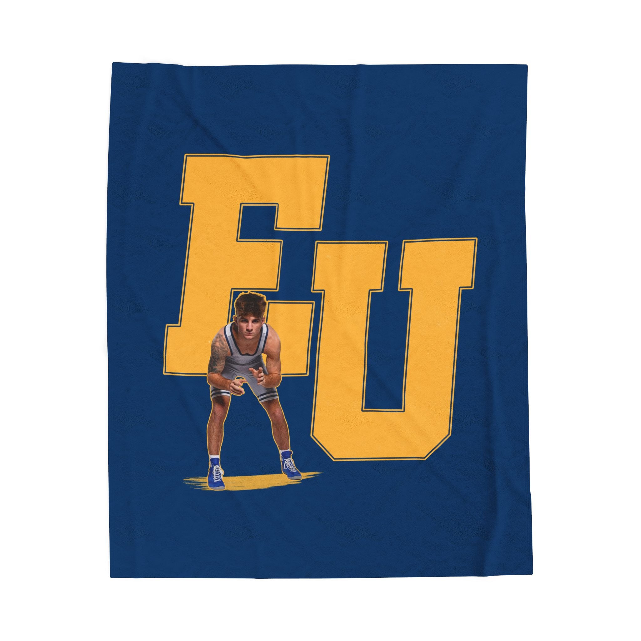 Ethan Uhorchuk Velveteen Plush Blanket