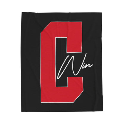 Corwin Allard Velveteen Plush Blanket