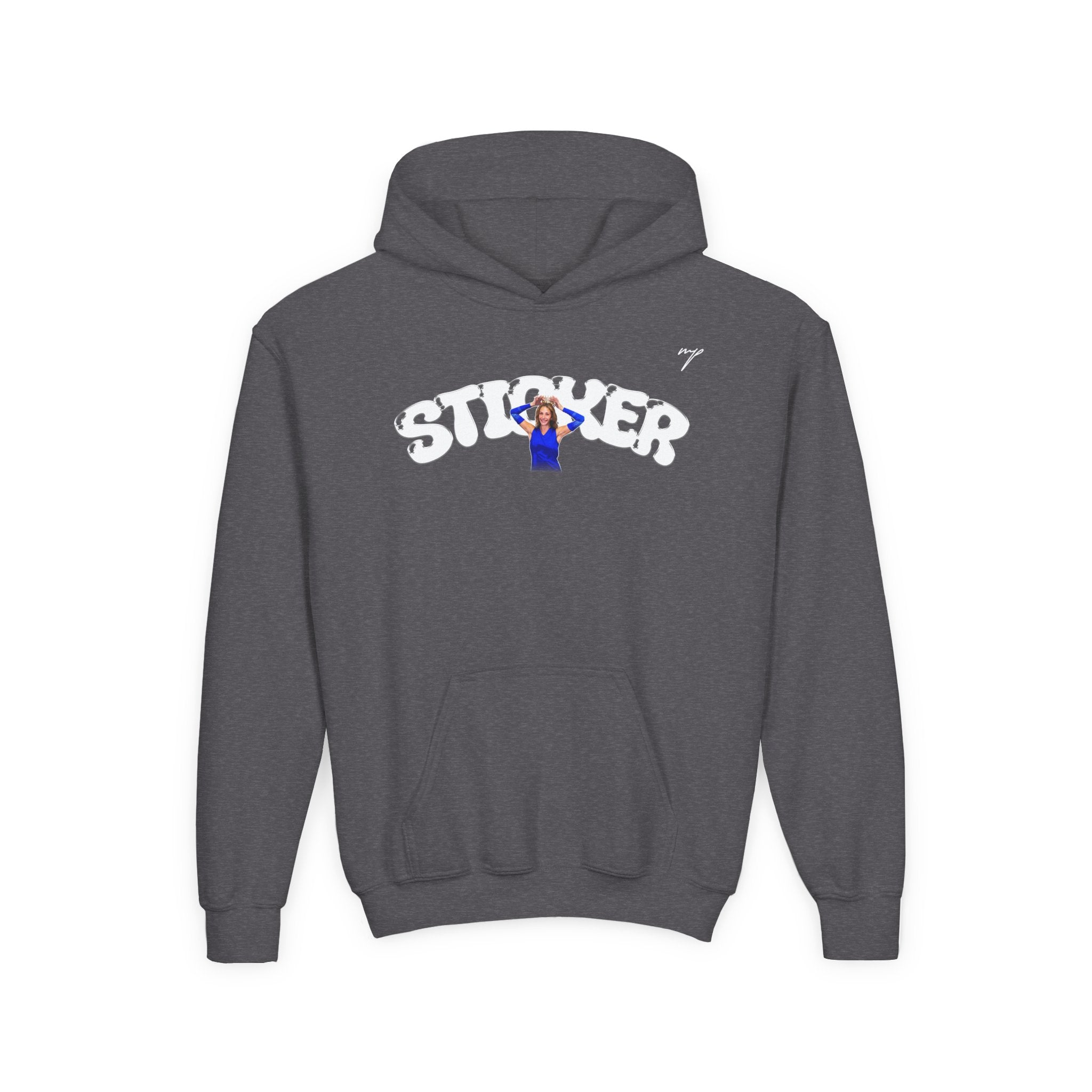 Caroline Sticker YOUTH Hoodie