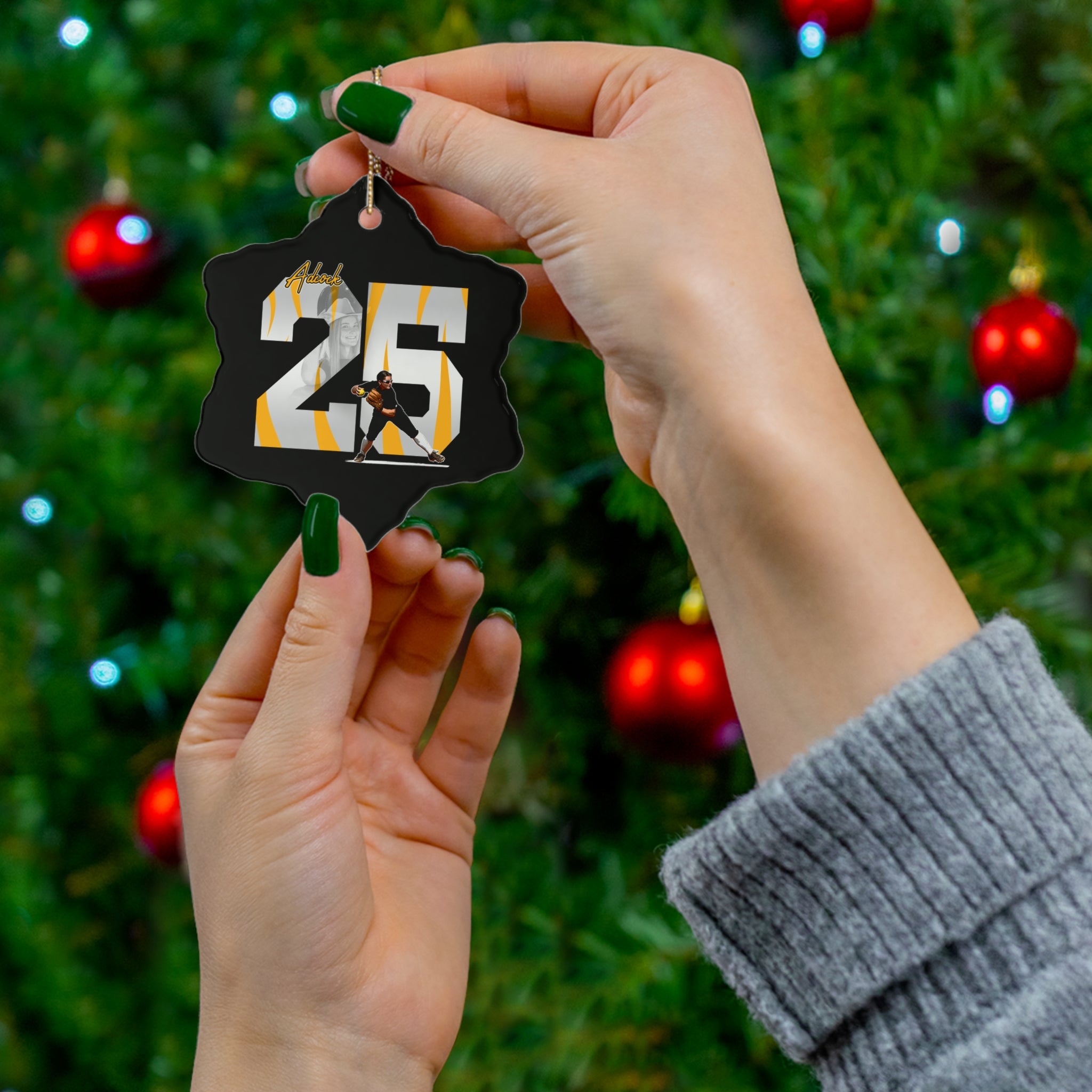 Avery Adcock Ceramic Ornament