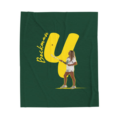 Caitlin Beckman Velveteen Plush Blanket