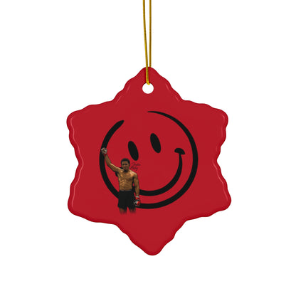 Justice Hefley Ceramic Ornament