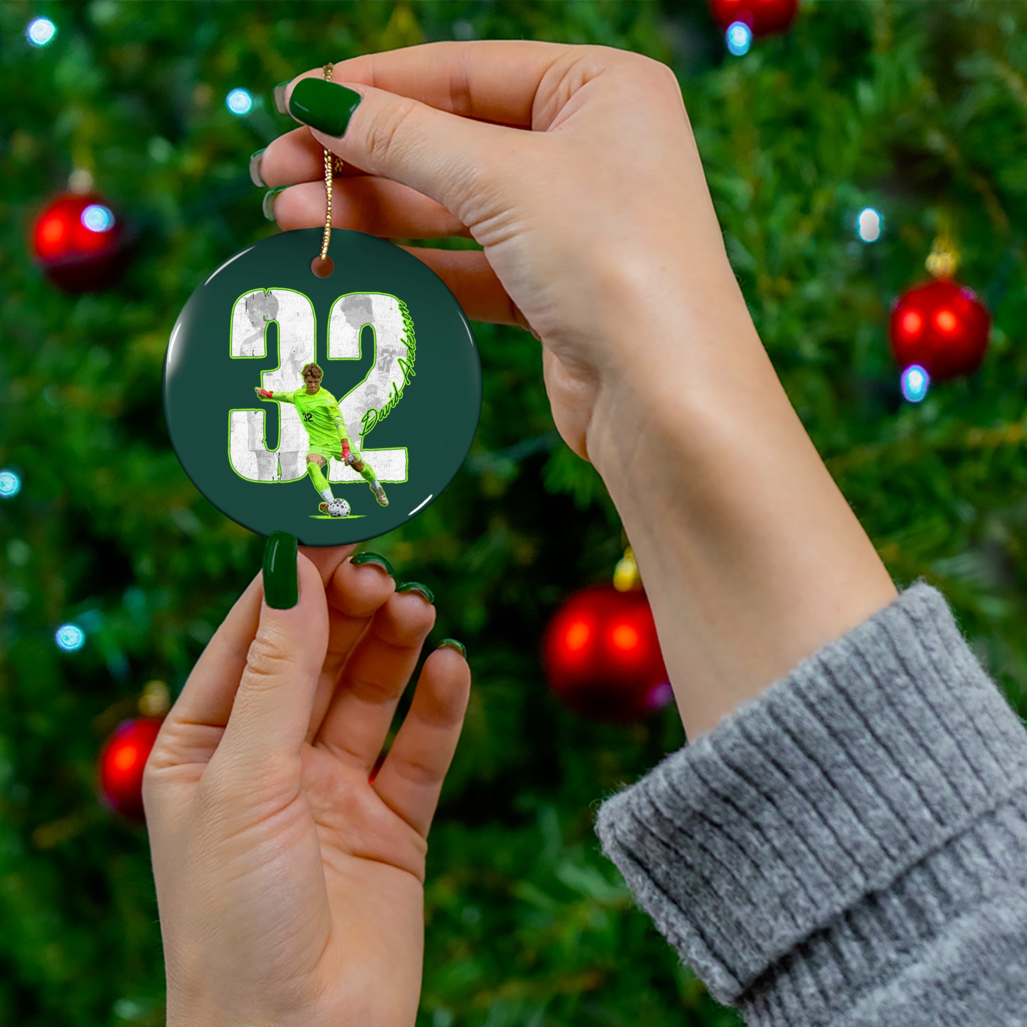 David Anderson Ceramic Ornament
