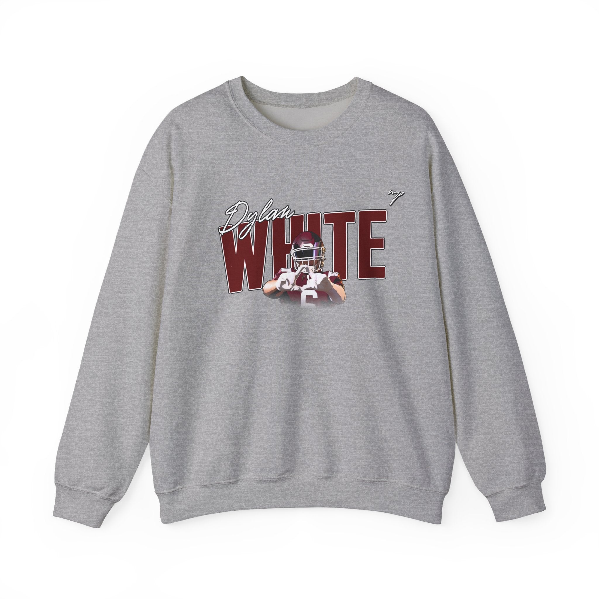 Dylan White Crewneck