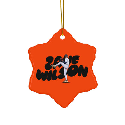 Zane Wilson Ceramic Ornament