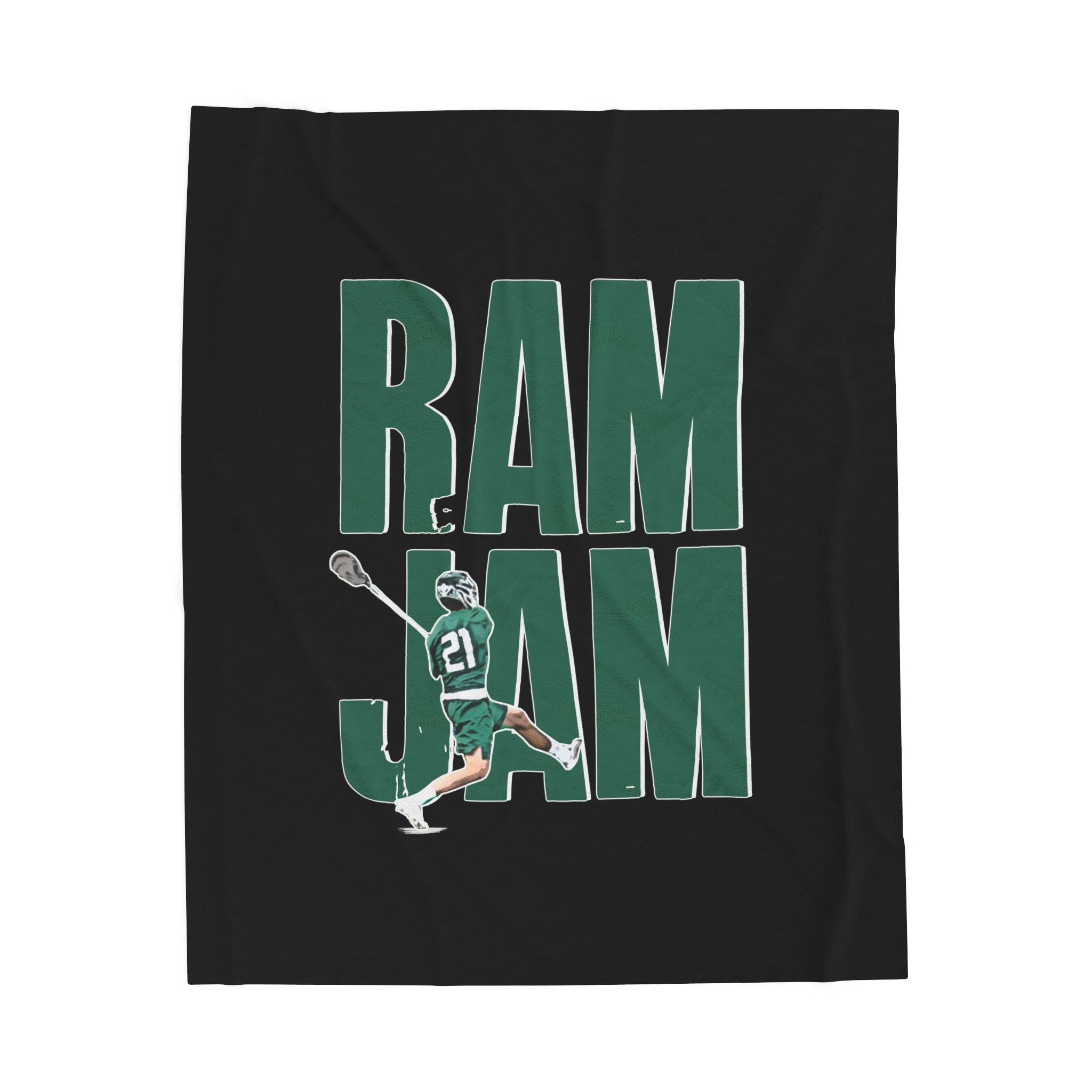 Xavier Dockery Velveteen Plush Blanket