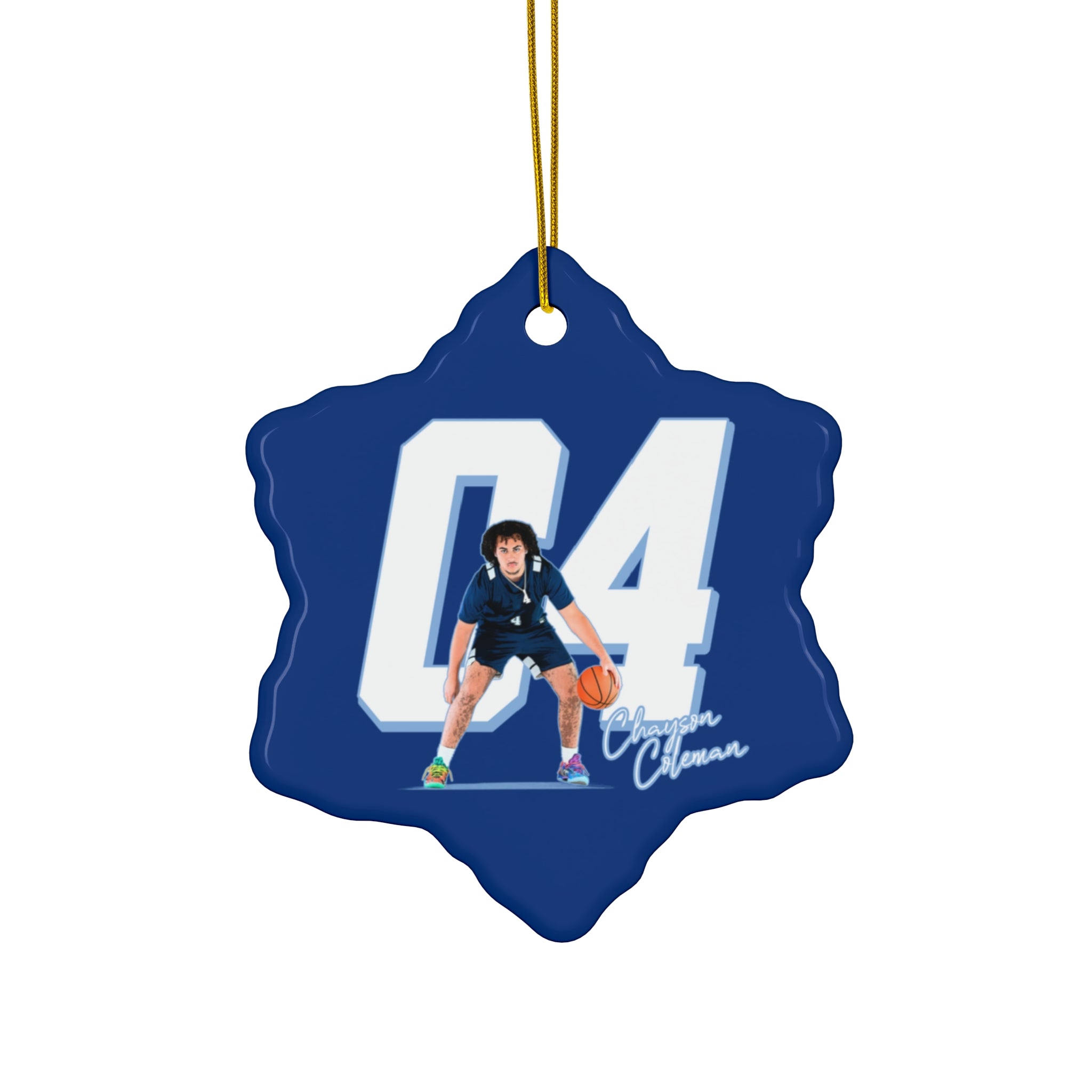Chayson Coleman Ceramic Ornament