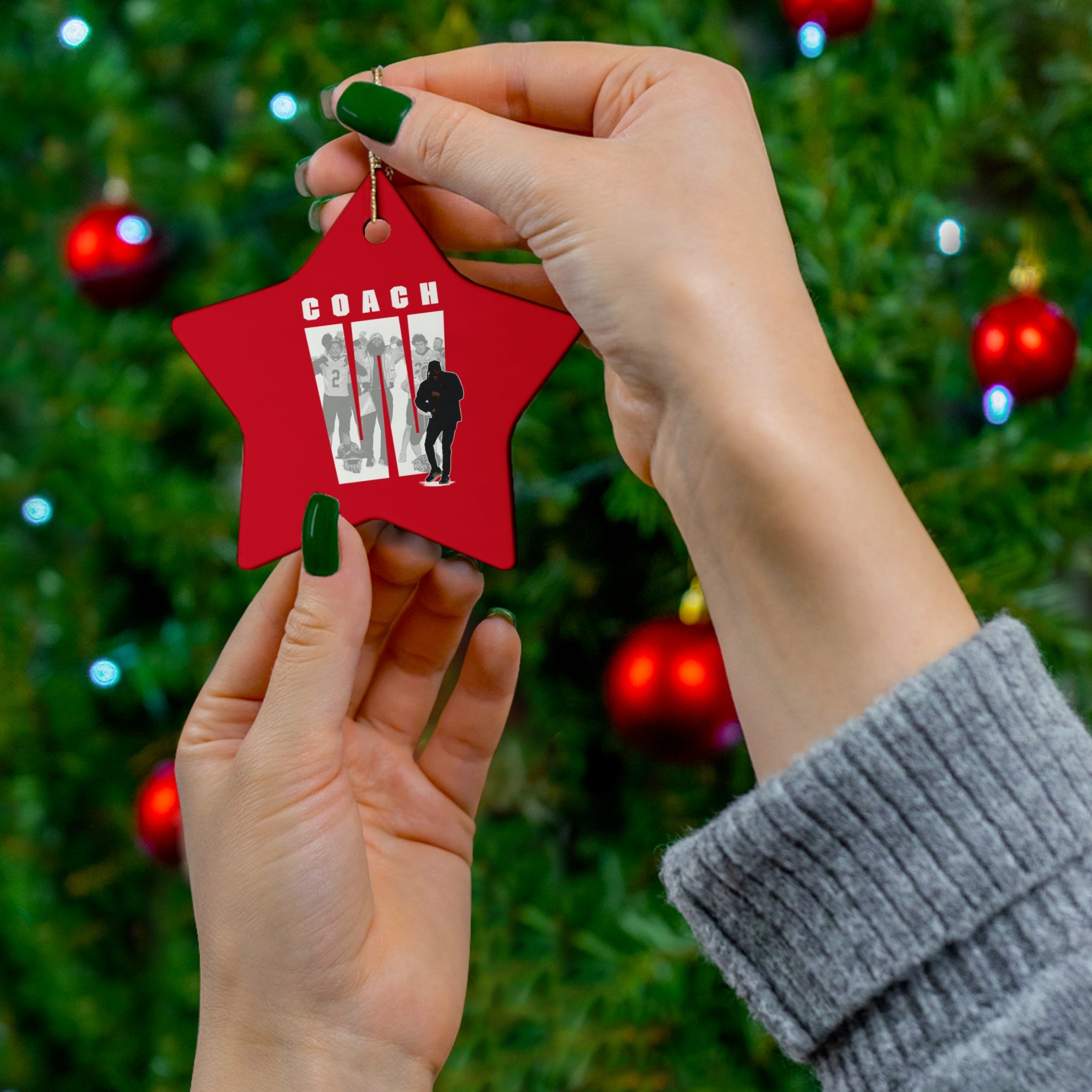Marquis Watson Ceramic Ornament