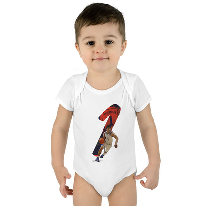 Cute Baby Basketball Bodysuit - First Birthday Gift