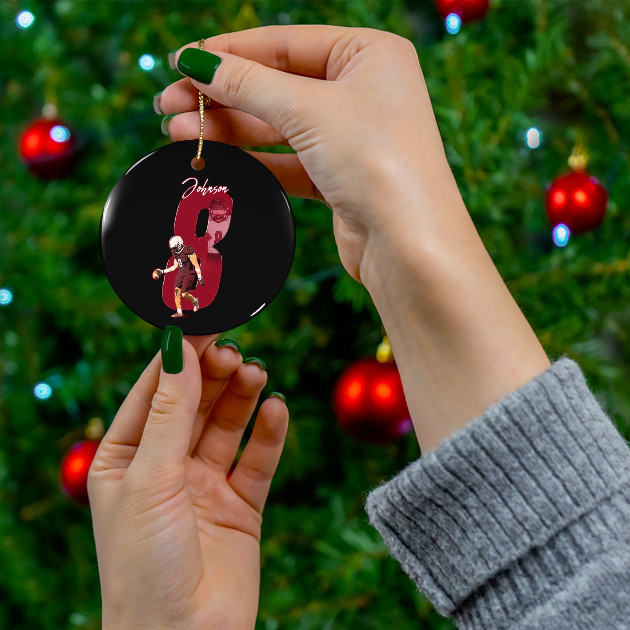 Cannon Johnson Ceramic Ornament