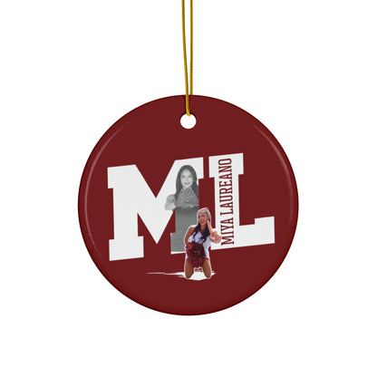 Miya Laureano Ceramic Ornament