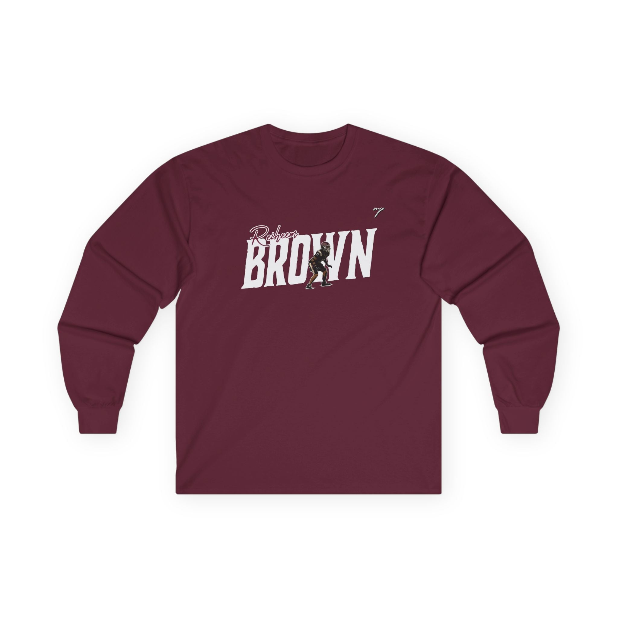 Reiheem Brown Long Sleeve Tee