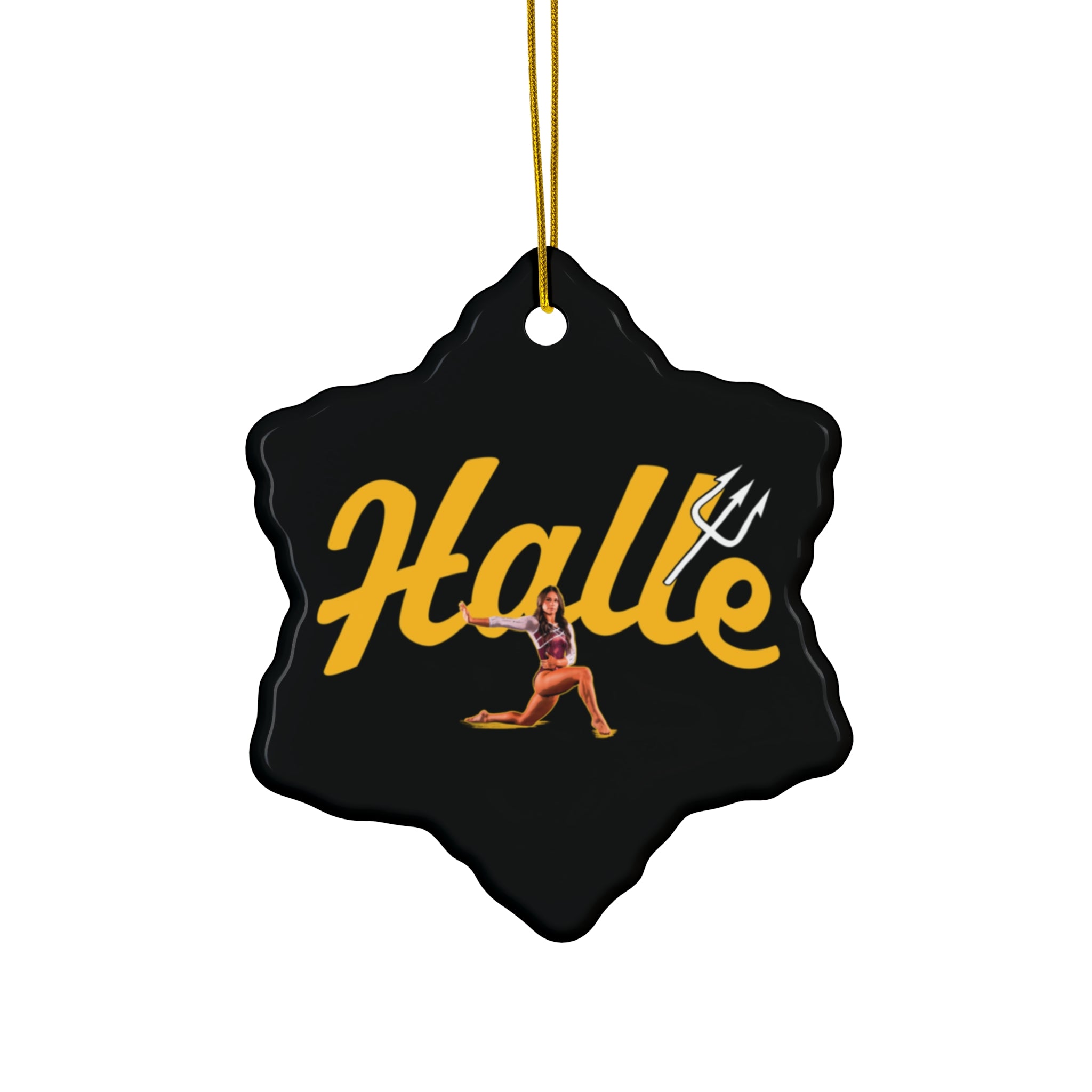 Halle Gregoire Ceramic Ornament
