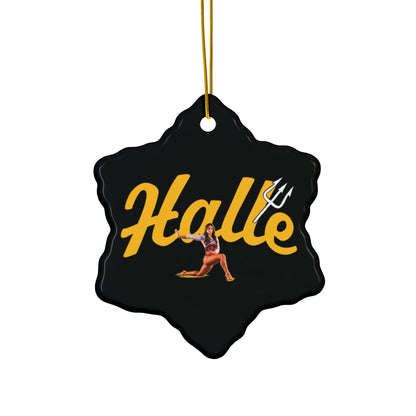 Halle Gregoire Ceramic Ornament