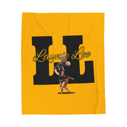 Laynie Lee Velveteen Plush Blanket