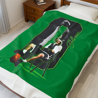 Jeremiah Glover Velveteen Plush Blanket