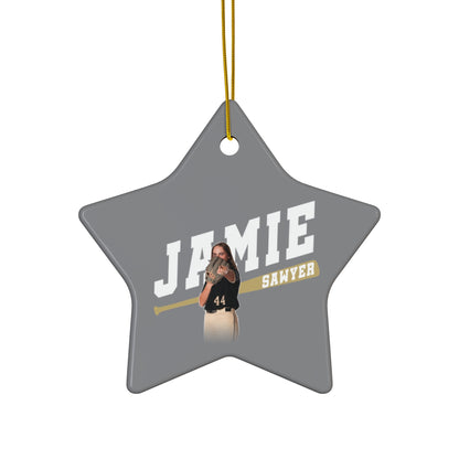 Jamie Sawyer Ceramic Ornament