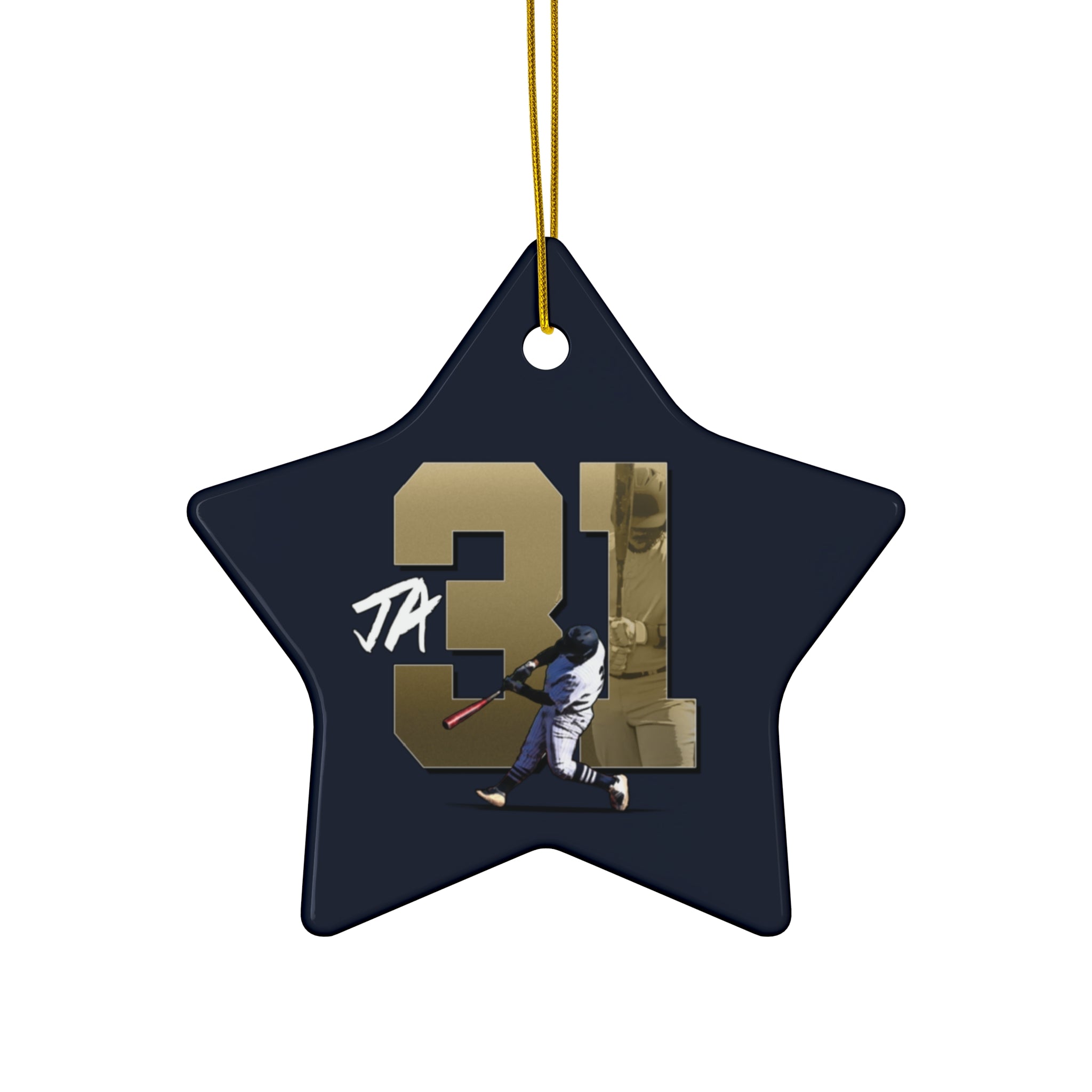 Justin Austin Ceramic Ornament