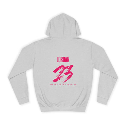 ISE "Bigger Than Lacrosse"Jersey Hoodie #3