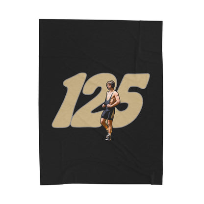 Ashton Jackson Velveteen Plush Blanket