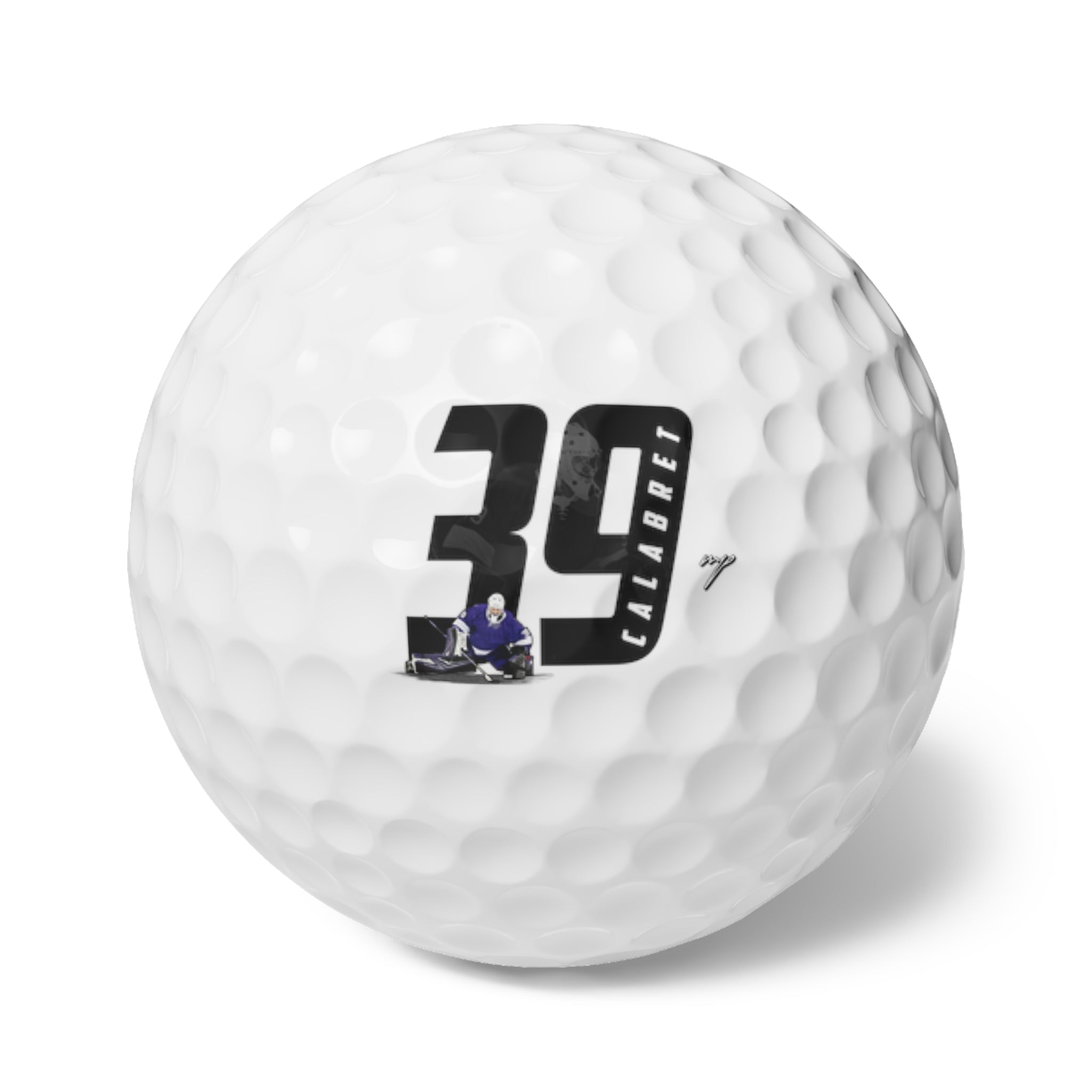 Michael Calabret Golf Balls, 6pc