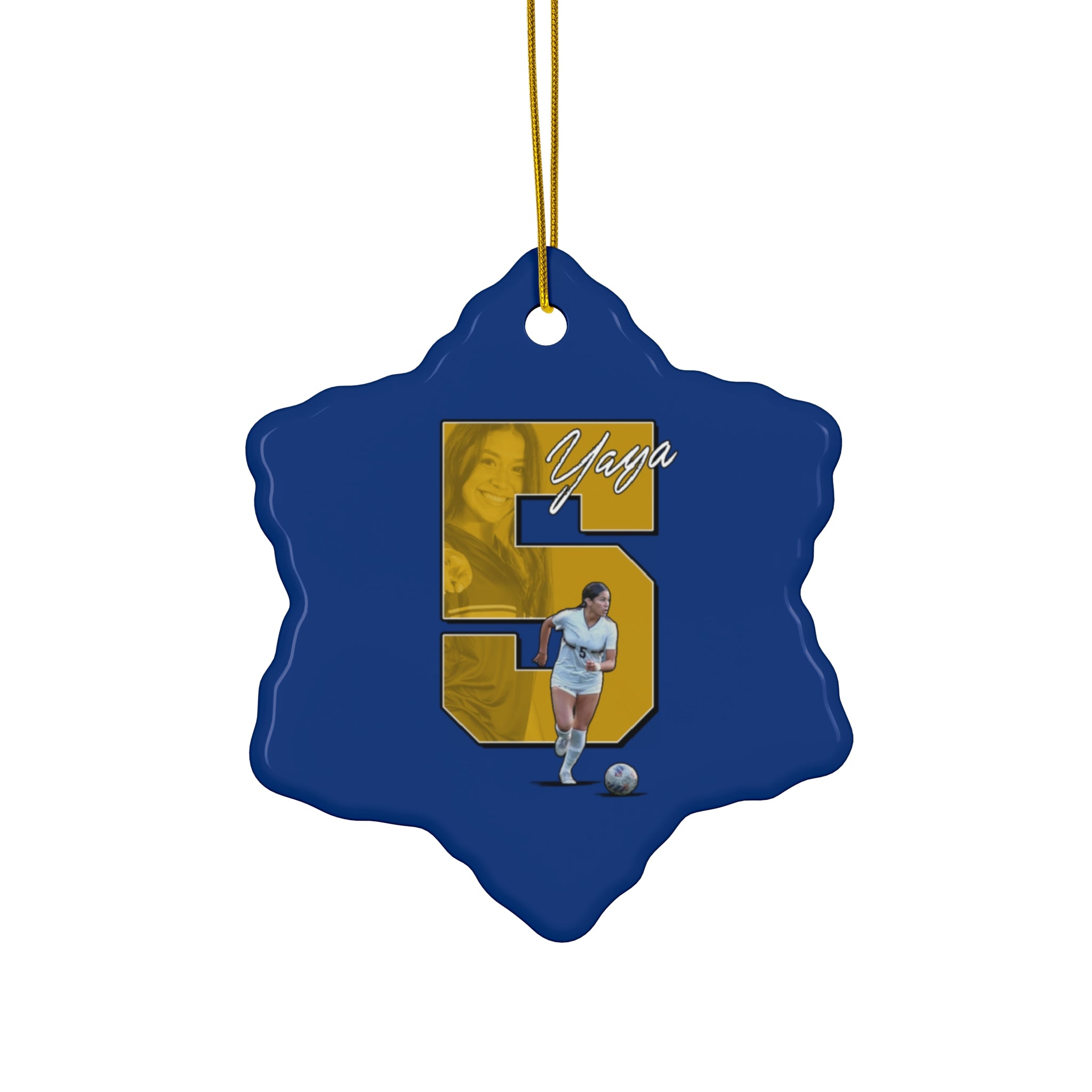 Aiyanna Robles Sedano Ceramic Ornament