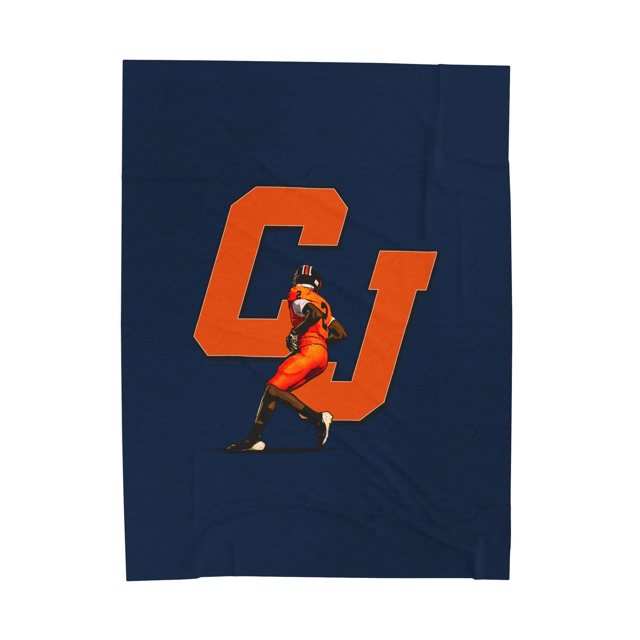 Jaylan Williams Velveteen Plush Blanket