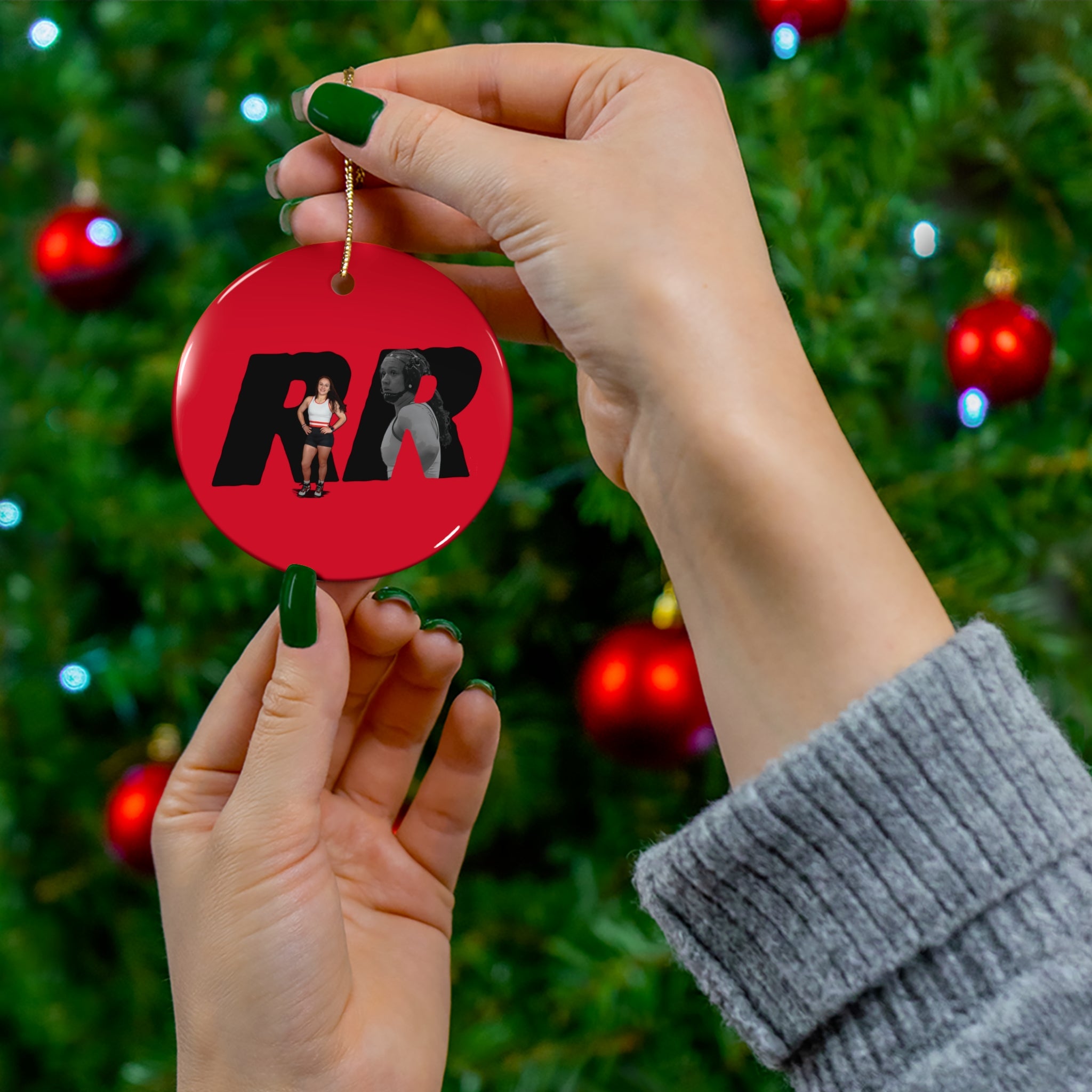 Reise Roach Ceramic Ornament