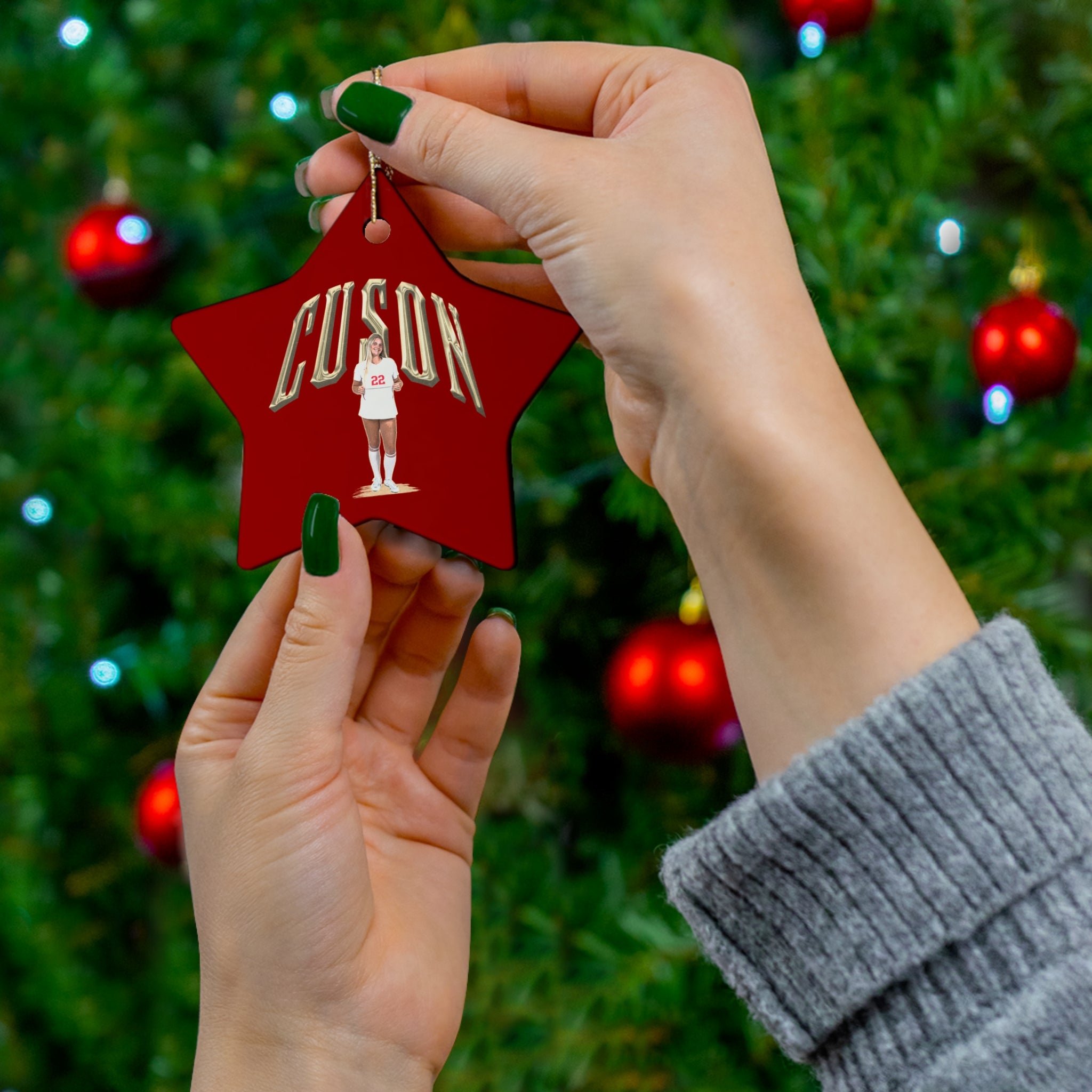 Lauren Cuson Ceramic Ornament