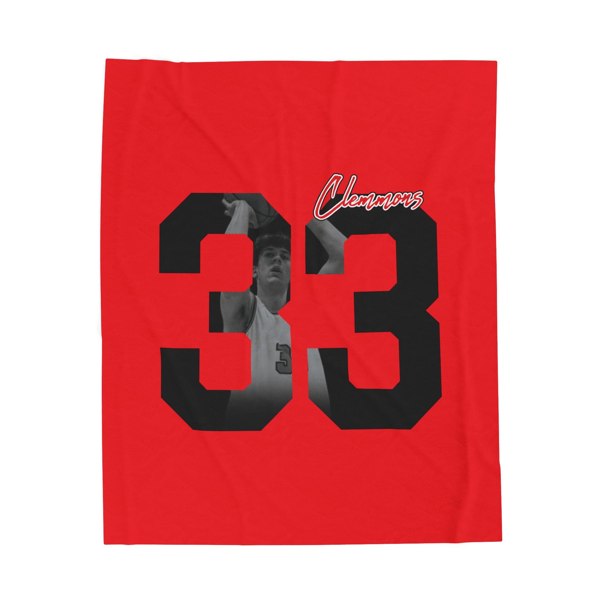 Gabe Clemmons Velveteen Plush Blanket
