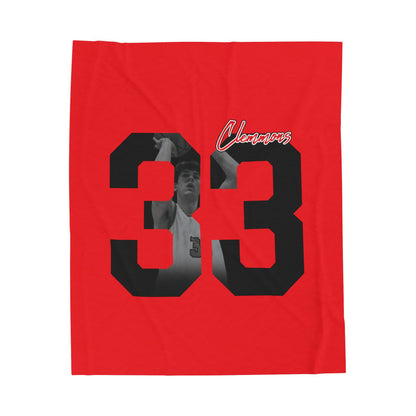 Gabe Clemmons Velveteen Plush Blanket