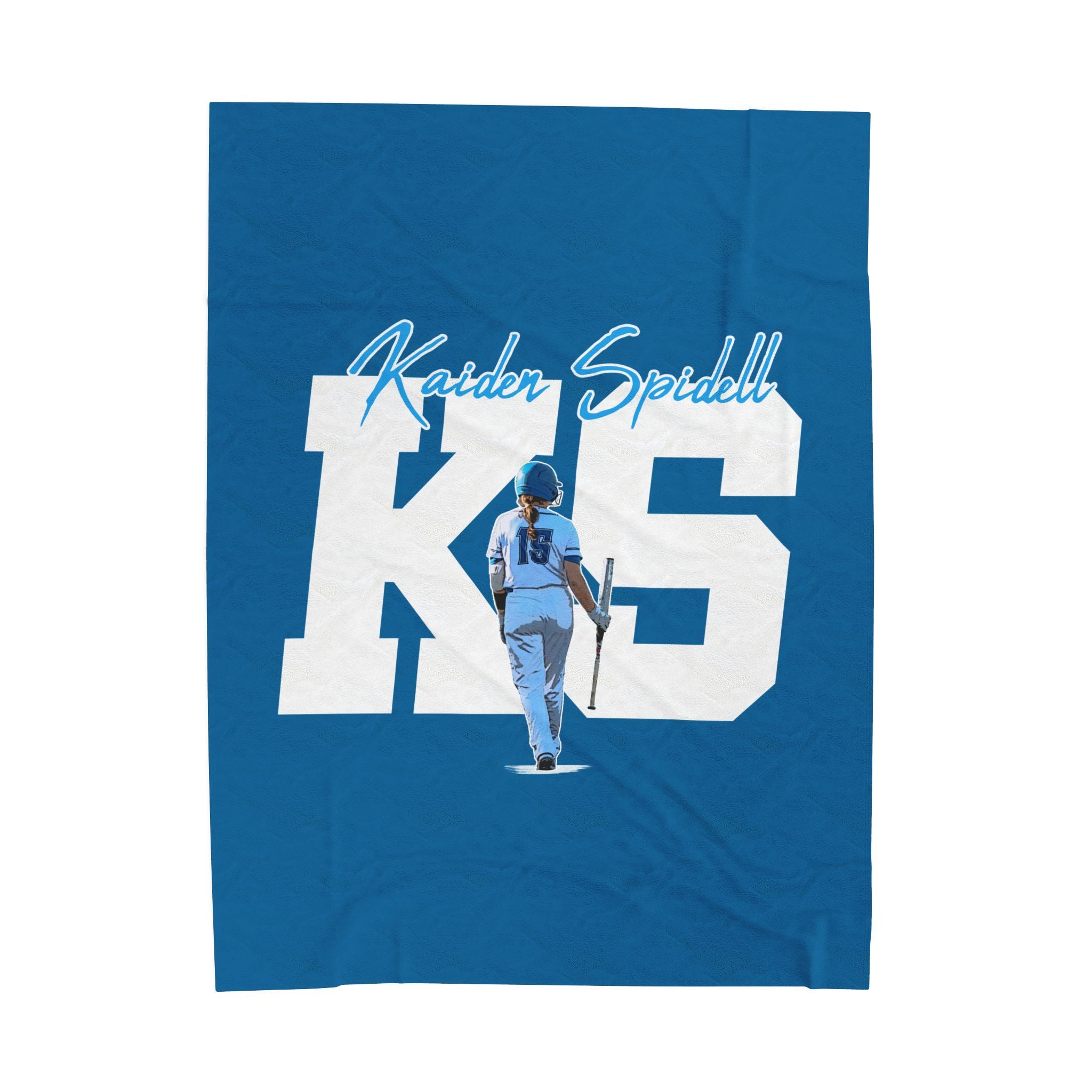 Kaiden Spidell Velveteen Plush Blanket