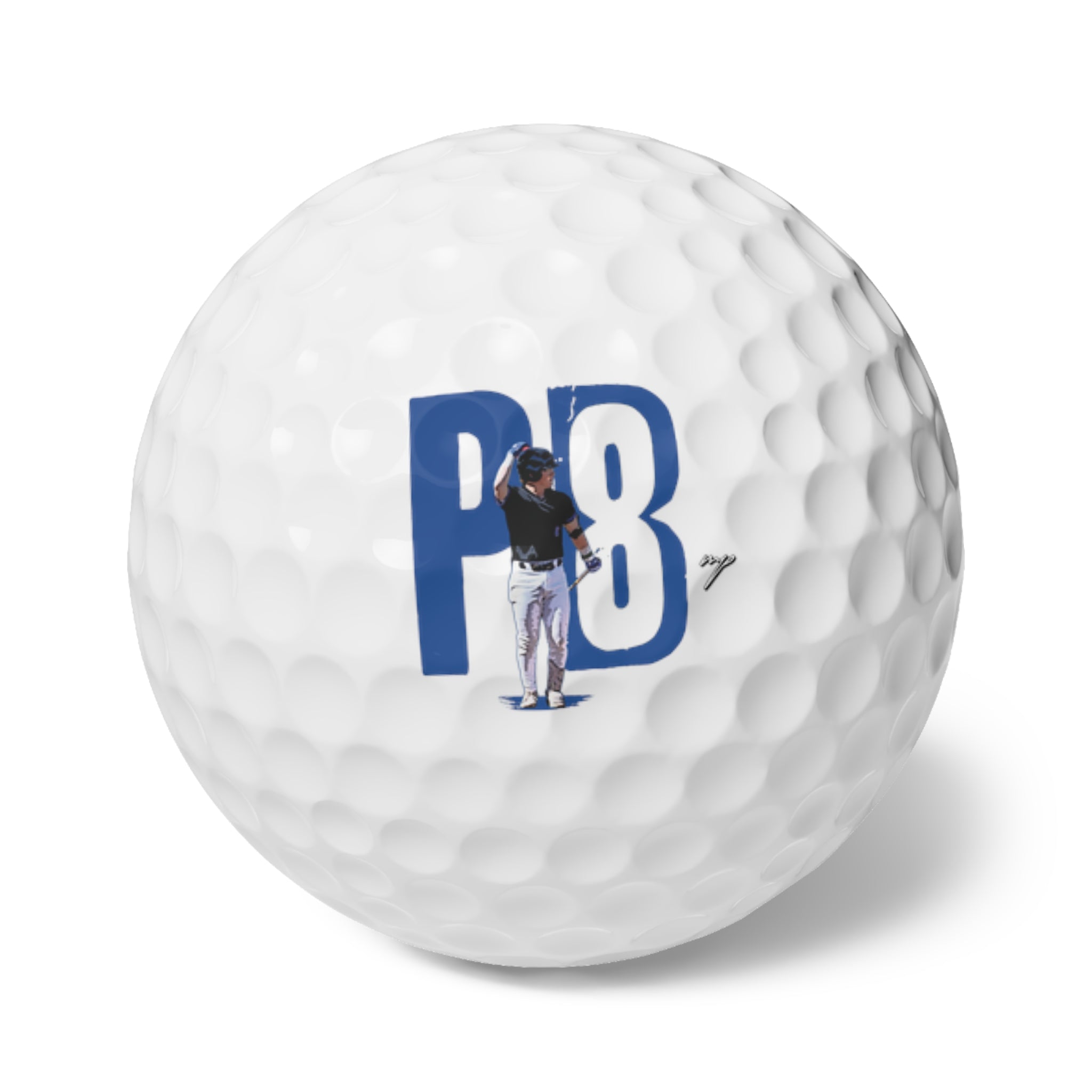 Payton Bush Golf Balls, 6pc